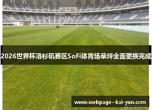 2026世界杯洛杉矶赛区SoFi体育场草坪全面更换完成 2026世界杯洛杉矶赛区SoFi体育场草坪全面更换完成